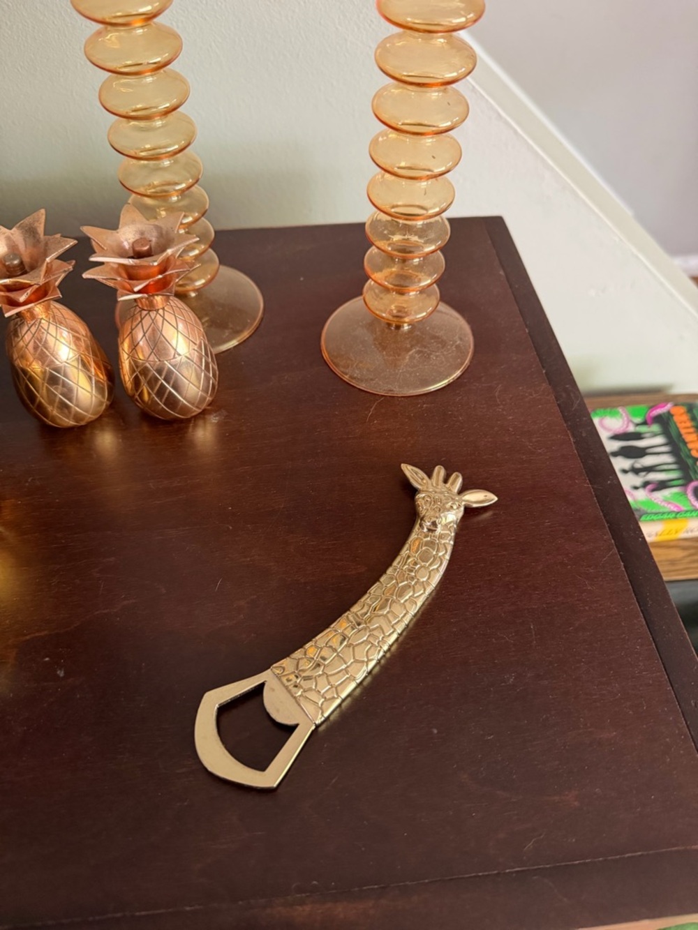 Lilly Pulitzer for Target Giraffe-Shaped Metal Bottle Opener - Gold Tone
